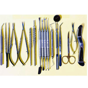 Juego de 3 instrumentos superventas Juego de examen dental básico Mirror Explorer College Alicate de algodón Mango hueco Instrumentos dentales - Product Image 2