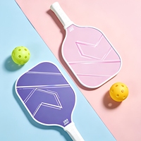 Paleta de Pickleball para Principiantes en Oferta, Fabricada por OEM, Núcleo Ligero de EVA, Punto Dulce Grande, Agarre Cómodo, Logotipo Personalizado, Directo de Fábrica