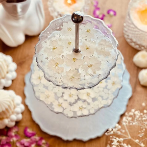 Handmade <b>Resin</b> Cake Stand | Decorative Dessert Display Stand - Product Image 1