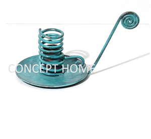 Bougeoirs en fer avec poignée d'huile de stockage pour accessoires de séance photo de Noël support votif pot de bougie unique Noël - Product Image 6