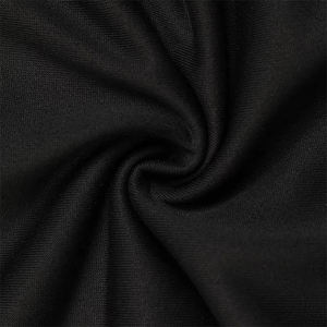 Sudadera con Capucha Regular Power Women para Mujer, Sudadera de Verano de Manga Larga, Tejida, Formal, Transpirable, con Patrón Geométrico, de Algodón Negro - Product Image 6