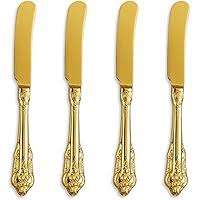 Couteau à dîner en laiton de conception moderne, poli à la main, ustensiles de cuisine avec une finition optimale pour une utilisation sur table - Product Image 2