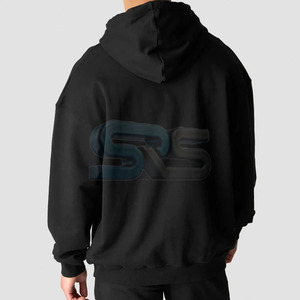 Lo último en algodón mezclado personalizado Logo hombres sudaderas con capucha Puff impreso transpirable secado rápido pulóver entrenamiento sudaderas con capucha ropa Casual - Product Image 5