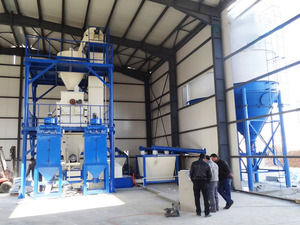 壁用パテ製造工場建設 パテ表面処理材料生産 大規模粉末ミキサー生産ライン - Product Image 6