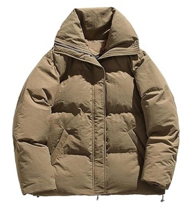 Veste matelassée à capuche légère et pliable de qualité supérieure, résistante à l'hiver, respirante et personnalisée pour homme - Product Image 3