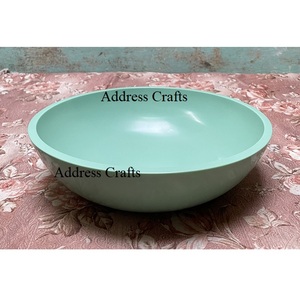 Haute qualité résine bols vaisselle dîner ensemble décor de noël Table pièce maîtresse résine saladier luxueux service bol plateaux - Product Image 1