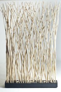 Handcrafted Wood Art Deco <b>Room</b> <b>Divider</b> with Panel Design Multi-Functional Frame Structure Portable Indoor Decor - Product Image 5