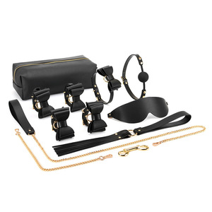 Kit de Jouets Sexuels BDSM pour Couples - Menottes, Bâillon, Fouet, Kit de Jeu Lourd, Kit de Fessées - Product Image 3