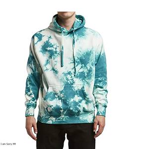 Sudadera con Capucha Unisex al por Mayor, Talla Grande para Hombre, Estilo Urbano Informal, Tie-dye, 100% Algodón, Invierno, Envío y Entrega Rápidos - Product Image 1