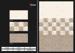 Carreaux muraux en céramique style urbain 300x600mm pour salle de bain et cuisine, finition brillante ou mate, surface sculptée effet sucre, design mural intérieur luxueux - Product Image 3