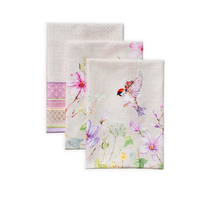100% pur coton broder cuisine torchon motif gaufré impression personnalisée nettoyage à domicile serviettes de cuisine