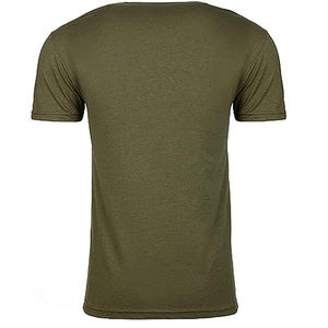 T-shirt ajusté Crew Fitness 100% polyester, blancs pour sublimation, logo personnalisé imprimé, t-shirt uni pour homme - Product Image 6