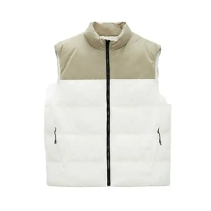 Veste pour homme Gilet sans manches rembourré en peluche de différentes couleurs pour homme Design personnalisé Logo de la marque à vendre Tenue décontractée - Product Image 6