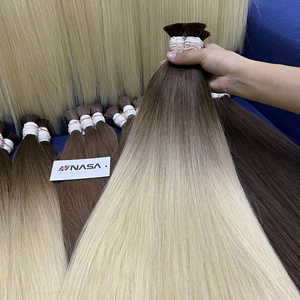 Prix bon marché en vrac vierges vietnamiennes extensions de cheveux 100% naturel droit soyeux et sans perte de pointes simples - Product Image 1