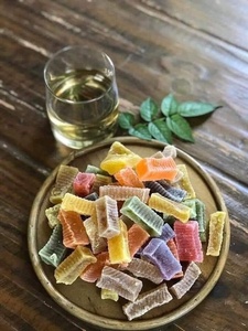 Bonbons à la racine de bardane biologique avec mousse de mer et lave Variété séchée style source nutritionnelle - Product Image 3