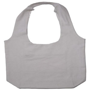 Sac fourre-tout mini de haute qualité en coton 100% biologique, écologique, en toile recyclée, style mode féminin, logo brodé, bouton - Product Image 1