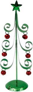 Pieza de decoración navideña de Metal decorativo de latón AK con pieza de exhibición estándar con acabado verde y rojo para adornos de decoración navideña - Product Image 2
