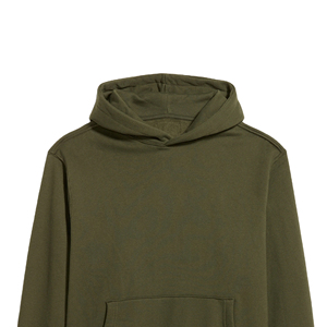 Sweats à capuche d'hiver en molleton 100% coton pour hommes, pull thermique à motif solide, design OEM personnalisé pour l'automne - Product Image 6