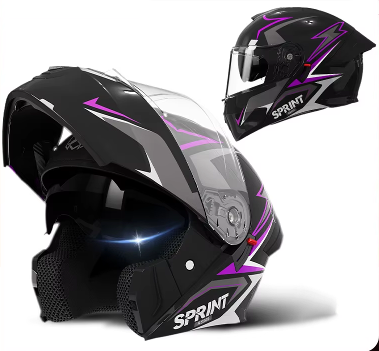 flash soul noir violet-double miroir