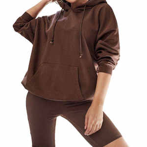 Sudadera con Capucha Personalizable de 280 Gsm, 100% Poliéster, Antiarrugas, Cortavientos, Tejida, para Hombre, Talla Grande, Casual, Unisex, con Logotipo Bordado, para Invierno - Product Image 2