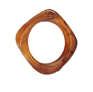 Bracelets époxydes personnalisés de résine avec le logo fait sur commande Bracelets époxydes naturels de bois et de résine avec le style d'Eco et la finition lisse - Product Image 3