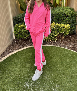 Low MOQ Plus Size Women Casual Jogger Suit <b>Plain</b> Color Women <b>Tracksuit</b> Street Wear New Arrival Women Track Suit for Adult Ladies - Product Image 6
