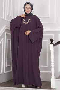 Wholesale Cashmere Applique <b>Abaya</b> Muslim Dress for Women Long Sleeve <b>Prayer</b> Clothing Middle East 1000 Pcs In-Stock - Product Image 3