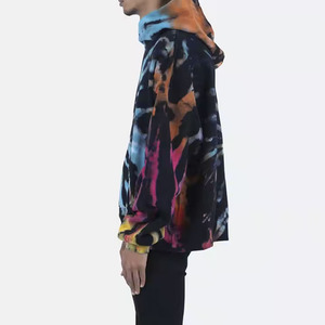 Sudadera con Capucha Personalizada Lisa Teñida para Hombre, Corte Regular, Sin Cordones, Alta Calidad - Product Image 3