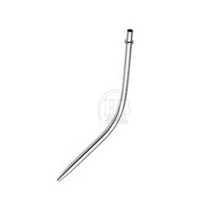 Cánula de Succión Quirúrgica Manual Curva de Acero Inoxidable, Tubo Médico para Uso en Quirófanos de Hospitales - Product Image 3