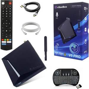 ORIGINAL NEW VseeBox V5 Pro Bundle with Ultimate 8K <b>Android</b> <b>TV</b> <b>Box</b> and Voice Control Remote - Product Image 4