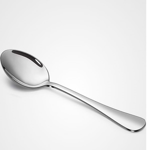 Cubiertos de Estilo Facturado para Bodas, Cubiertos de Cocina para el Hogar, Cuchara de Té, Cuchara de Acero Inoxidable con Pulido Espejo, Cucharas para Cena, Cucharas para Café - Product Image 1