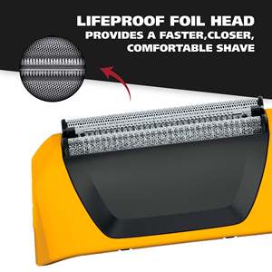 Cabezal de Repuesto para Afeitadora Eléctrica Impermeable IPX7, Sistema de Triple Corte con Doble Cuchilla, Idioma de Funcionamiento Alemán, para Afeitado Facial - Product Image 4