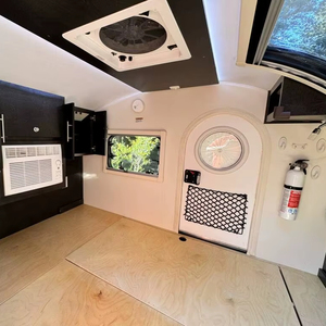 Remolque Camper RV Autocaravanas Caravana fuera de la carretera Familia Camping Mini Remolque Pequeño Teardrop Camper - Product Image 1