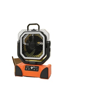 20000Mah <b>Battery</b> <b>Operated</b> Oscillating Timer Function Portable Tent Fan for Outdoor Camping Emergency - Product Image 1