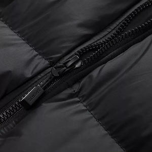 Chaqueta acolchada de invierno ligera personalizada, estilo callejero elegante de lona con cuello levantado, chaqueta de burbujas a prueba de agua, ropa de moda - Product Image 6