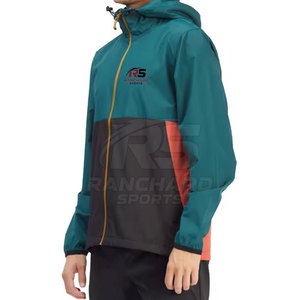 Chaqueta Cortavientos Ligera para Hombre, Transpirable e Impermeable, Chaqueta Cortavientos para Viajes - Product Image 2