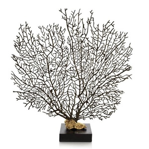 Meilleure vente Sculpture décorative de salon en métal moderne élégant arbre Design décoration d'intérieur Sculpture au prix de gros - Product Image 2