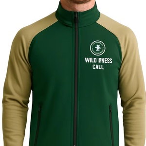 Sweat-shirts à capuche personnalisés haute performance à 3 couches avec fermeture éclair et tissu polaire pour la randonnée hivernale, vêtements de travail et de sport, logo personnalisé - Product Image 1