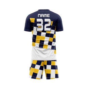 OEM Custom Design Seamless Soccer Uniform Quick Dry Breathable Polyester Fabric V-Neck Sublimated Includes <b>Socks</b> Bag for Winter - Product Image 4