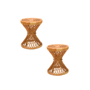 Banc en rotin durable de qualité supérieure, siège polyvalent et élégant pour la maison, le salon, la chambre ou l'hôtel, design contemporain - Product Image 4