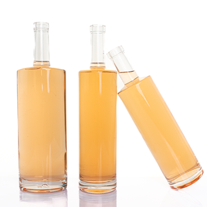 Nhà Máy Giá 375ml 700ml 750ml Glass Wine Bottle Brandy rượu chai thủy tinh Champagne chai với vít <span class=keywords><strong>Top</strong></span> nút chai LGG-119 - Product Image 4