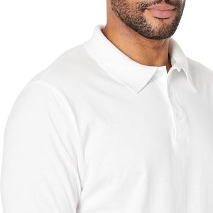 Camiseta Polo de Algodón Piqué para Hombre, Manga Corta, Transpirable, Cómoda, con Cuello, Ropa Casual para Verano, Uso Diario en la Oficina - Product Image 6