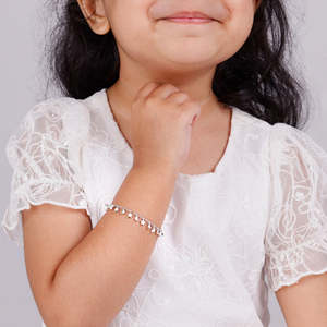 Silver Star Moon Kids Bracelet Collection de bijoux pour jeunes enfants de 2 à 8 ans - Product Image 5