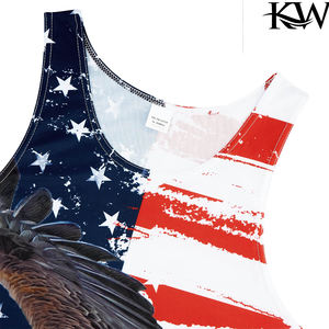 Venta al por mayor atlética camiseta sin mangas para los hombres de algodón y poliéster Material ligero transpirable diseño personalizado OEM fábrica a granel - Product Image 2