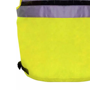 Gilet de travail respirant personnaliser les vêtements de travail de protection en plein air gilet de sécurité des travailleurs de la construction en gros gilet multi-poches - Product Image 4
