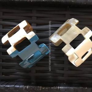 Nuevo y elegante brazalete de cuerno de búfalo, pulsera de cuerno de moda para mujer para fiesta de boda de Falak World Export - Product Image 5