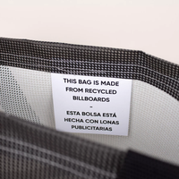 Individuelle Logo Zero-Waste Recycelte PU Mittelgroße Tragetaschen in Verschiedenen Farben Nachhaltige Werbe-Einkaufs-Geschenktaschen
