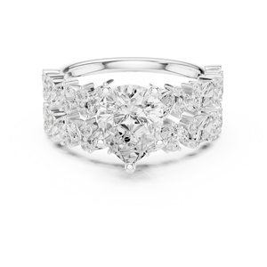 Oro 10K para mujer Anillo de estilo moderno - Product Image 3