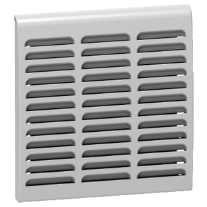Per SCHNEIDER ELECTRIC NSYCAG223LFHD ClimaSys FHD Componente Industriale per Esterni Resistente IP55 Griglia Metallica Foro di Montaggio 223x223 - Product Image 1