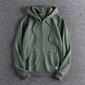 Sudadera con Capucha para Hombre, Invierno, Forro Polar, Cortavientos, Secado Rápido, Color Sólido, Abrigo Combinable, Fitness, Running, Deporte - Product Image 3